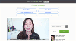 Desktop Screenshot of koreanmakeup.net